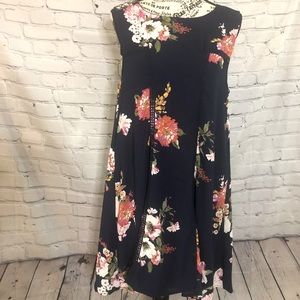 Francescas navy blue floral dress